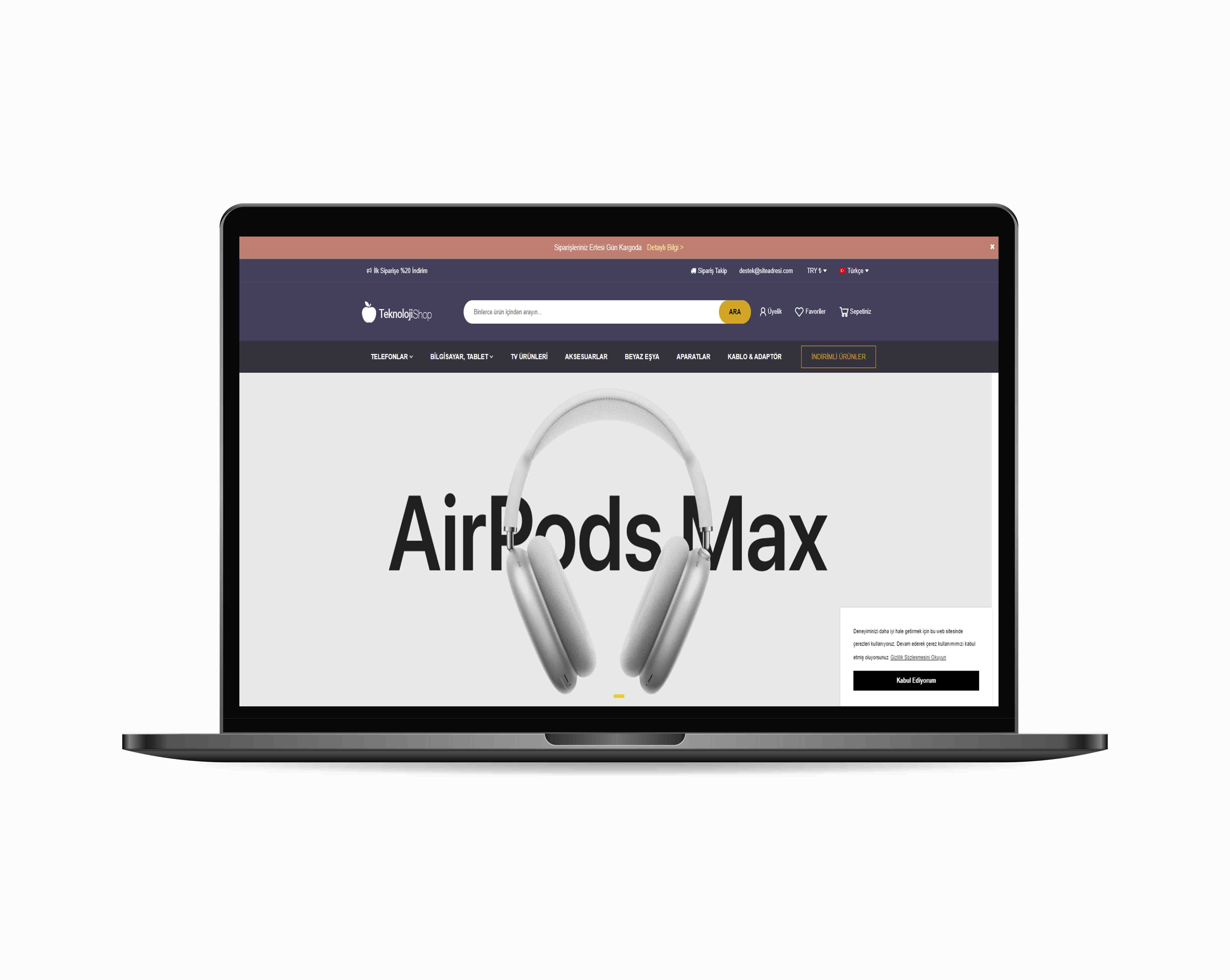 E-Ticaret Web Tasarım Hizmeti